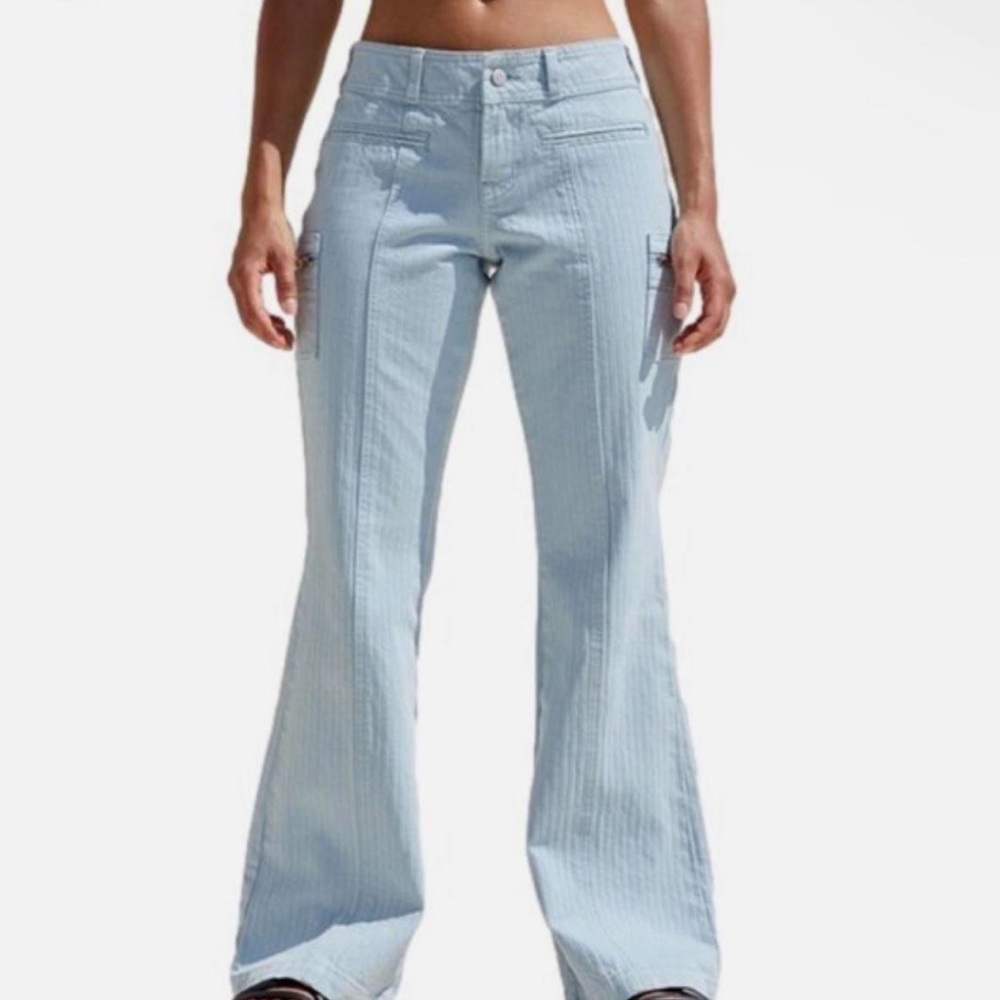 PacSun Light Blue Flare Jeans